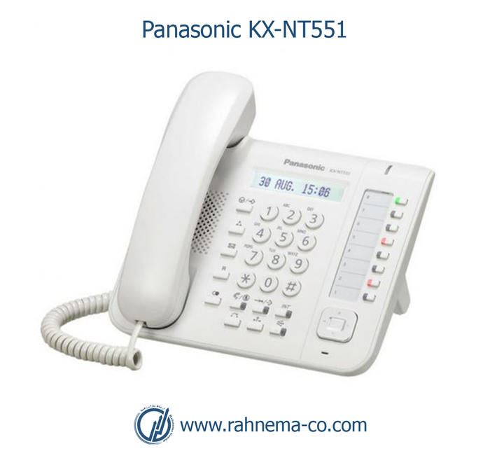 تلفن سانترال تحت شبکه پاناسونیک KX-NT551